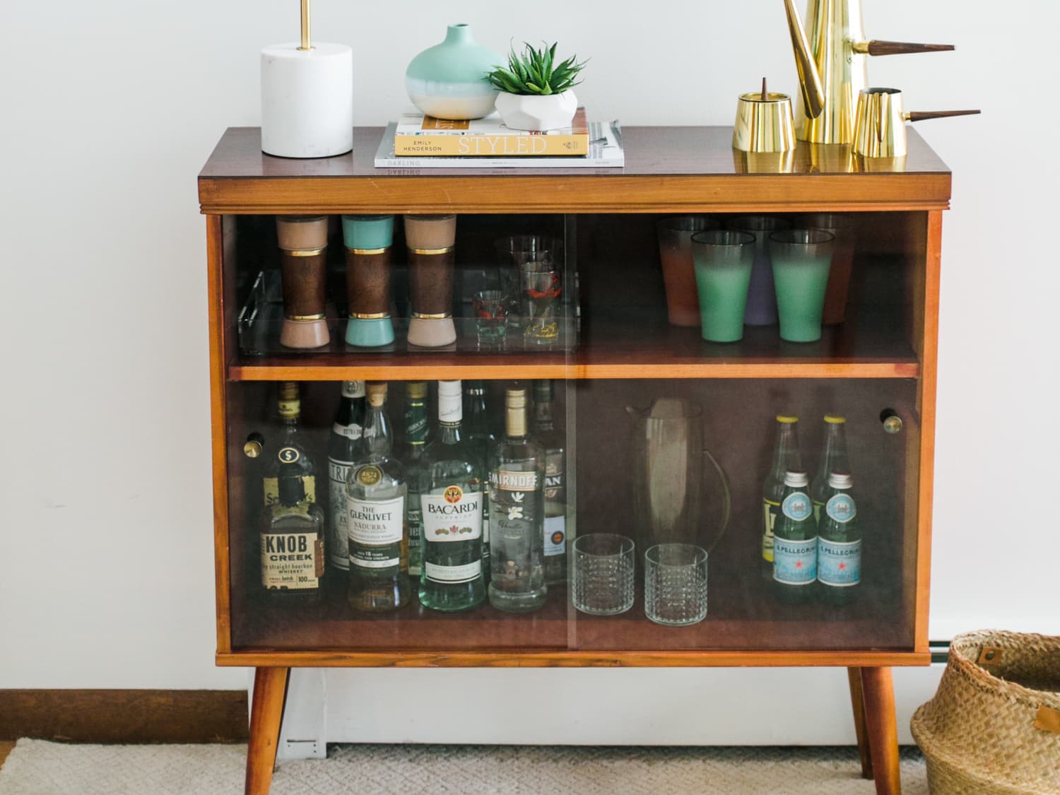 Bar carts and cabinets hot sale